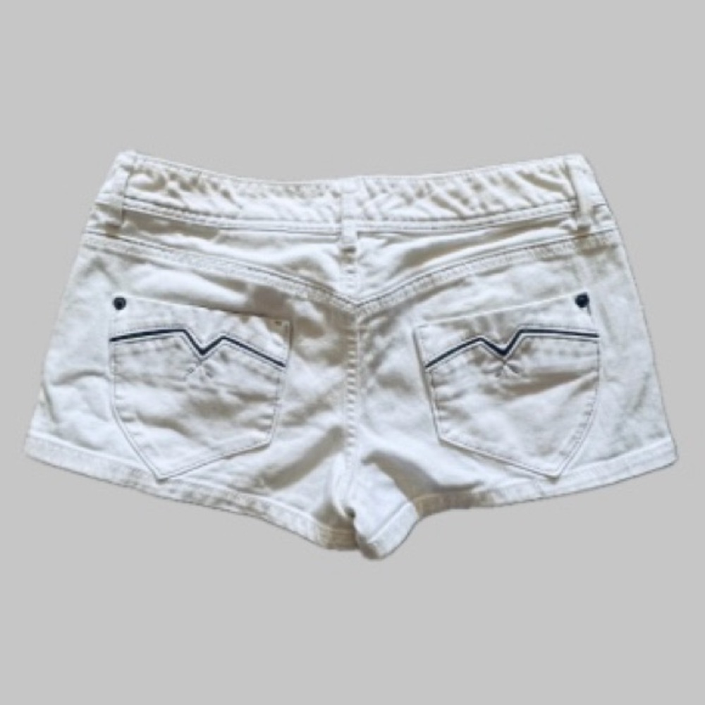 X2 Quality Denim White Jean Shorts Size 4